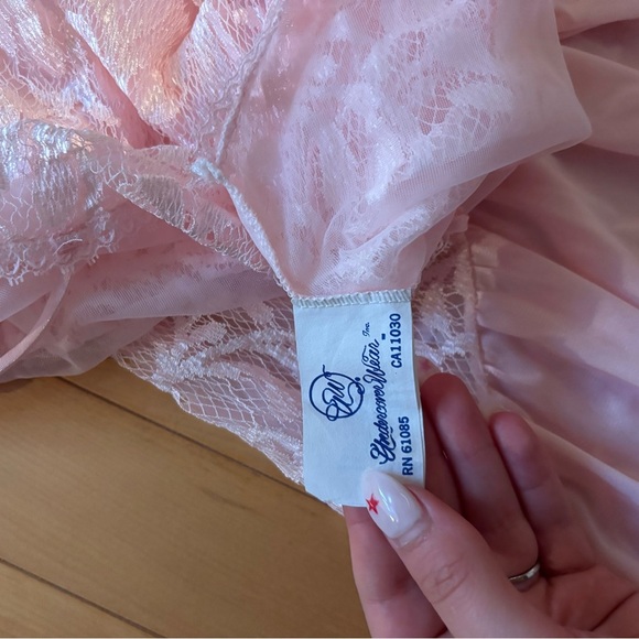 Vintage Pink Slip Dress - Picture 3 of 6